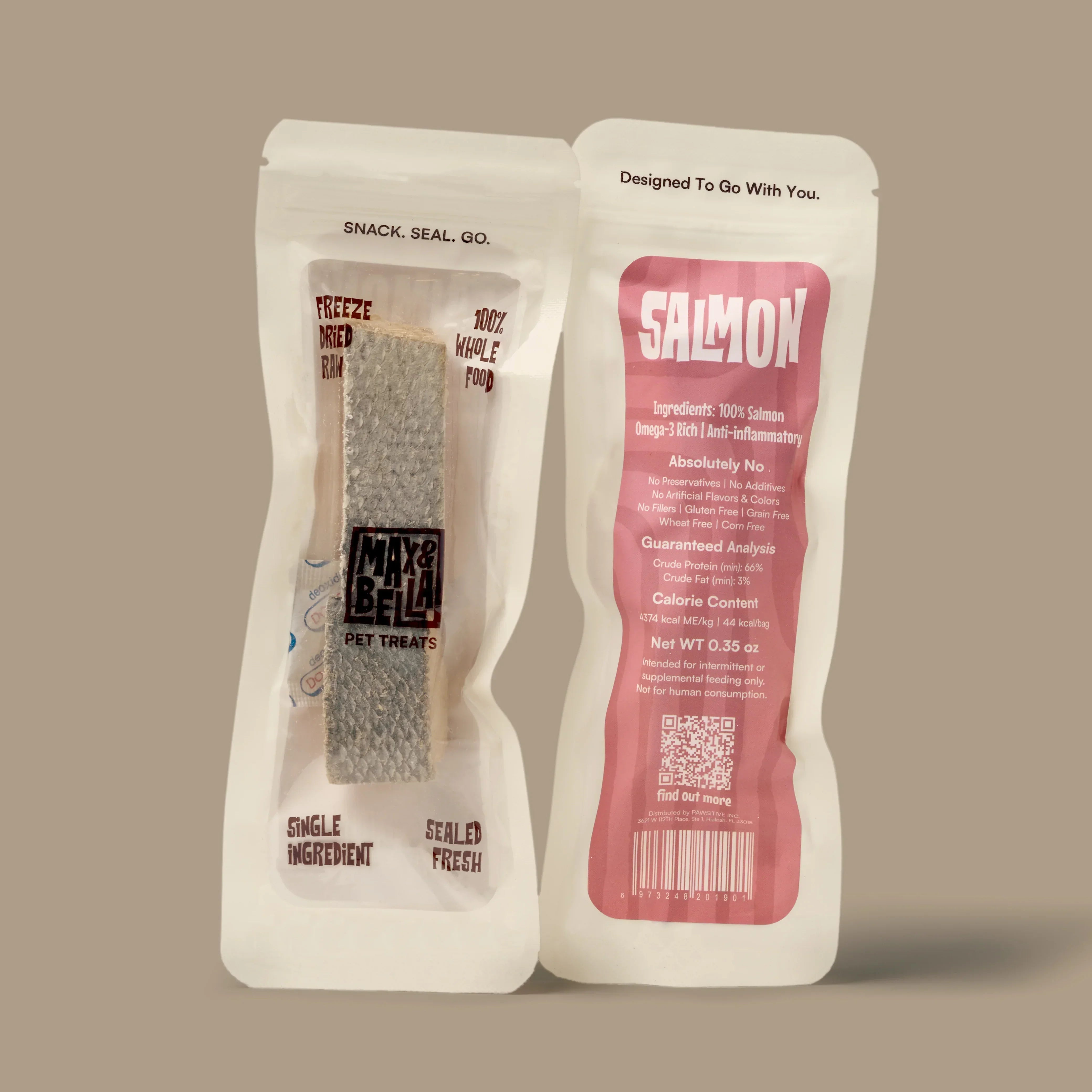Freeze-Dried Salmon | Omega-Rich Dog & Cat Treats – Max & Bella